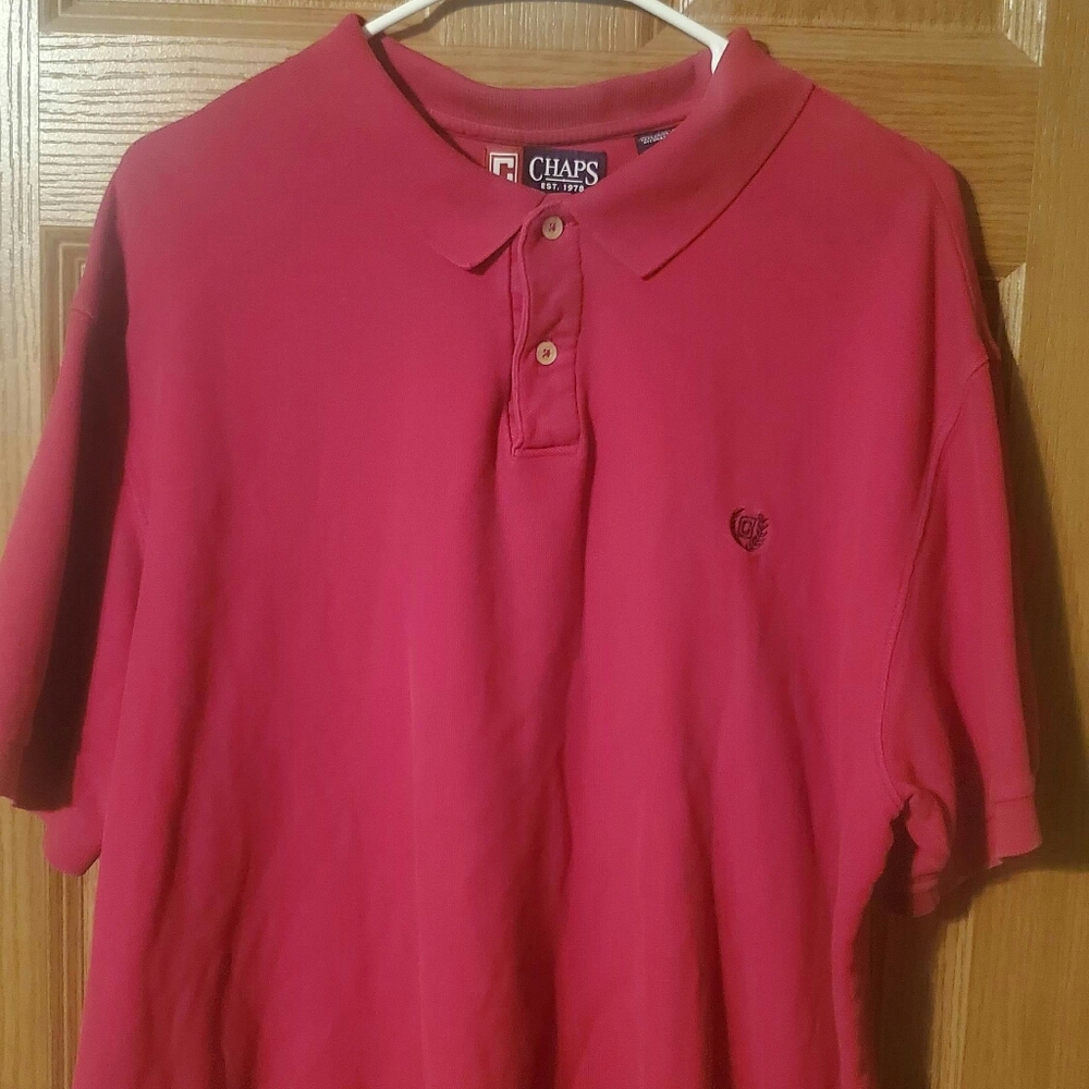 Vintage Red Chaps Polo XXL.